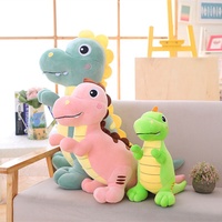 Boneka Dinosaurus Lucu Mia, Boneka Dinosaurus Kecil, Hewan Boneka Lembut, Hadiah Ulang Tahun untuk Anak Laki-laki, Perempuan, Anak-anak, dan Pecinta Dinosaurus