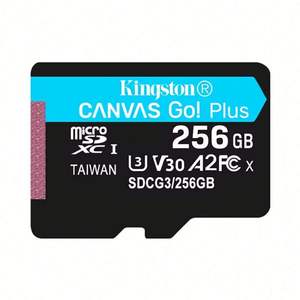 Carte mémoire SD haute vitesse pour Kingston 64 Go 128 Go 256 Go Canvas Go Plus, carte mémoire SD 170 Mo/s 64 Go 128 Go TF pour téléphone - Product Image 3