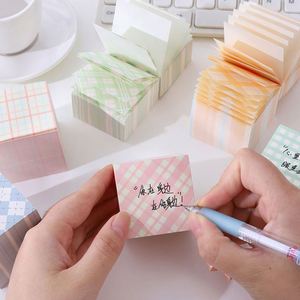 Stationery <b>Notepad</b> Kawaii School Supplies Memo Pad 50*50mm With Grid Colorful Stationary for Students - Product Image 4