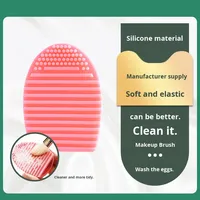 Éponge et planche de lavage pour pinceaux de maquillage avec tête en silicone, sans fil, fabriquée à Qingdao pour usage domestique