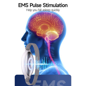 جهاز جديد للمساعدة على النوم بالتيار الكهربائي الدقيق، جهاز EMS للمساعدة على النوم، أداة للنوم لعلاج الأرق وتخفيف التوتر والقلق، جهاز تدليك نبضي محمول - Product Image 3