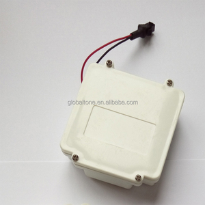 4 x AA di động UM-3 nhựa trắng an toàn không thấm nước pin chủ Pin lưu trữ trường hợp hộp 6V Trường hợp với dây dẫn - Product Image 5