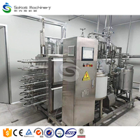 Machine industrielle de stérilisateur de tube UHT pour le lait/jus/bière-système continu de pasteurisation avec la certification de la CE