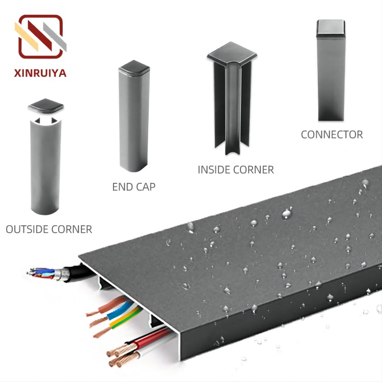 Лидер продаж, рекомендуемый производитель, плинтусы темно-серого цвета с древесным углем и антрацитом