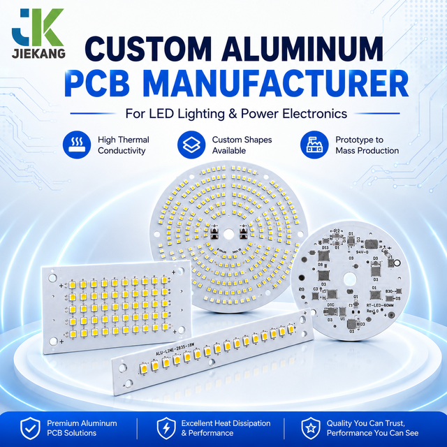 Custom Aluminum Bare PCB Manufacturer From China for LED Lighting and Power Electronics