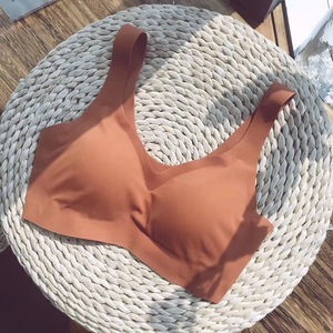 Sujetador de Seda de Hielo 1913, Chaleco sin Costuras, Sujetadores Push-Up para Mujer, Ropa Interior, Top para Dormir, Bralette Acolchado, Soutien Gorge - Product Image 5