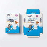 Boîte pliante en carton blanc imprimée en couleur personnalisée en gros pour usage médical