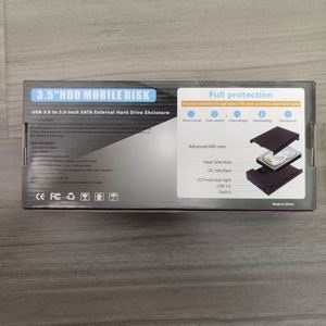 2.5 Inch & 3.5 Inch 2-in-1 SATA HDD USB3.0 <b>External</b> Hard <b>Drive</b> Enclosure for HDD <b>SSD</b> - Product Image 3