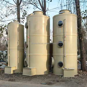 Peralatan Pengolahan Gas Buangan Menara Semprot PP Kustom Baru dengan Menara Penyerap dan Filter Udara Awal untuk Penggunaan Industri & Laboratorium - Product Image 1