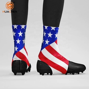 Protège-talons de football HC, protège-lacets, protège-talons de football américain, sport adulte, couleurs personnalisées, ensembles polyester/nylon, séchage rapide, anti-UV - Product Image 3