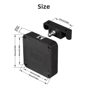 Tuya עבור Bluetooth חכם מגירת מנעול סגסוגת ארון סגסוגת אבץ עם אפליקציה nfc שליטה מרחוק <span class=keywords><strong>wifi</strong></span> כרטיס נעילה - Product Image 3