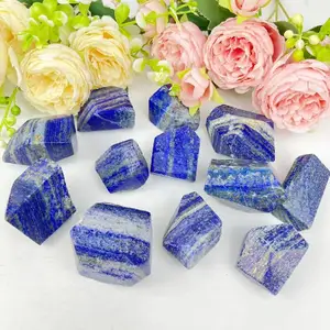 High Quality Crystals Cut Polished Free Form Lapis Lazuli Healing Gem Stones For Decoration