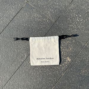 Custom Logo Printed Eco Friendly Organic Muslin Cotton <b>Pouch</b> Promotional Natural Calico Cloth Packaging Canvas <b>Drawstring</b> Bag - Product Image 2
