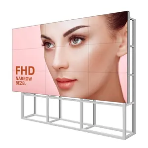 VISIGN Indoor Advertising Panel Display Lcd Screen 43 46 49 55 65inch Video Wall Lcd Advertising Monitors Digital Menu Board