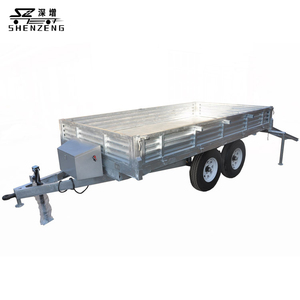 Remorque à essieux tandem Remorque à benne basculante à côtés hauts Meilleur prix - Product Image 6