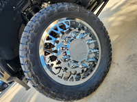 Rines Forjados ForgeX 22*14 24x14 26x14 26x16 para Camionetas, 8x170 8x180, Borde Profundo Pulido, para F250 F350 RAM 2500 Silverado 2500HD
