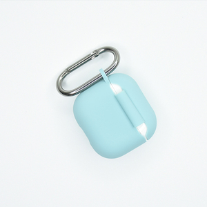 Étui pour écouteurs en silicone liquide souple anti-chute, couleur unie, protection pour étui en silicone Airpods 4 - Product Image 6