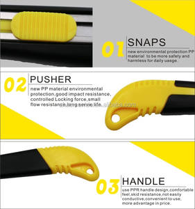 Pisau Cutter Bilah Baja Tahan Karat Pengasah Pensil ABS Alat Pisau OEM - Product Image 5