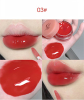 Gege Bear Brillant à Lèvres en Conserve Effet Confiture Hydratant Miroir Haute Brillance Anti-Transfert Confortable Ultra Éclatant Fini Glaçage