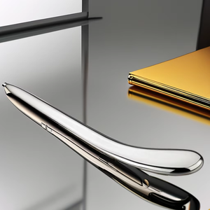 Aprilettere in Metallo a Forma di Concord Promozionale, Colore Argento e Oro, Coltello Aprilettere Portatile per Regali Aziendali - Product Image 4