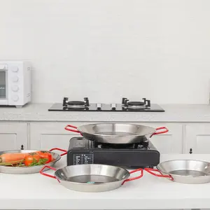 Антипригарная антипригарная кухонная посуда из нержавеющей стали для приготовления пищи лучшие сковородки набор антипригарных длинных сковородок для яиц Двусторонняя сковородка