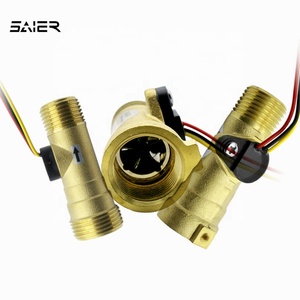 Scaldabagno DN15 1/<span class=keywords><strong>2</strong></span> pollici sensore di flusso in ottone sensori di flusso effetto Hall sensore di flusso magnetico della turbina OEM - Product Image 3