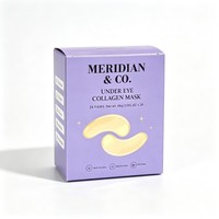 Boîte en carton pliable personnalisée imprimée, emballage cadeau violet pour boîte de patchs pour les yeux, soins de la peau