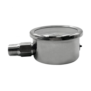 Hochpräzises 50MM Miniatur-Bourdon-Rohr-Erdgas 111.12.27 Hydraulische Druck prüf messgeräte - Product Image 4