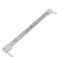 353Mm 2000W 230V Kortegolf Witte Reflectie Infrarood Lamp Quartz Halogeen Verwarming Lampen SK15s Base