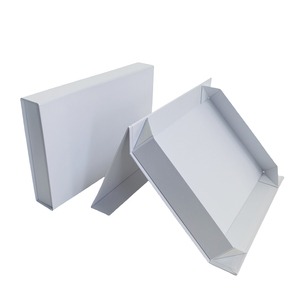 Tùy Chỉnh In Sang Trọng Cứng Nhắc Từ Giấy Hộp Quà Tặng Kẹo Ngọt Sô Cô La Gấp Hộp Với In Ấn Bao Bì Thực Phẩm Màu Trắng - Product Image 3