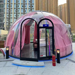Maison à bulles Extérieur Transparent Polycarbonate <span class=keywords><strong>Hiver</strong></span> Géodésique Igloo Chambre <span class=keywords><strong>D</strong></span>ôme Maison - Product Image 4