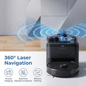 PX7D Robot Vacuum Cleaner 20000Pa Suction LDS Laser Navigation Auto Empty 3-in-1 Sweep <b>Mop</b> Robotic Cleaner - Product Image 5