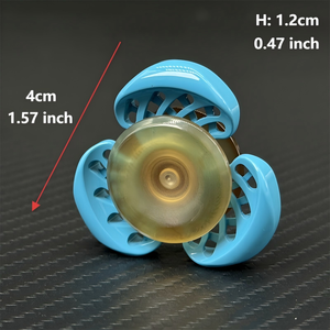 Novità: Fidget Spinner a Turbina in Acciaio Inossidabile, Giocattolo Antistress Rotante per <span class=keywords><strong>ADHD</strong></span>, per <span class=keywords><strong>Adulti</strong></span> - Product Image 6
