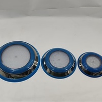 Lampe LED RGB 12V pour piscine et aménagement paysager, étanche IP68, avec lentille anti-éblouissement, télécommande, en acier inoxydable 304, intensité réglable