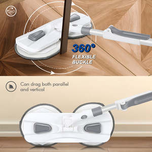 Masthome מכירה לוהטת סין מיקרופייבר קסם סמרטוט 360 חדר נקי שטוח שריטה מגבים ניקוי מגבים רצפה - Product Image 2