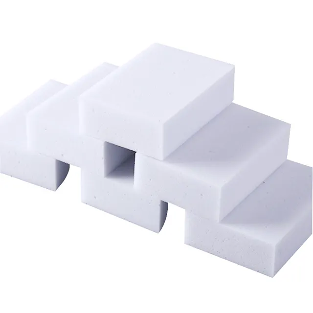 Esponjas magicas Nuevos productos para el hogar Espuma mágica Nano Limpieza Esponja de melamina blanca