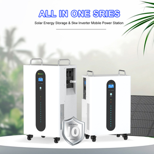 Station d'énergie solaire mobile HUP5.0-15 tout-en-un 5 kW avec système de stockage d'énergie domestique intégré 51,2 V 100 Ah 280 Ah 314 Ah alimenté par l'énergie solaire - Product Image 5
