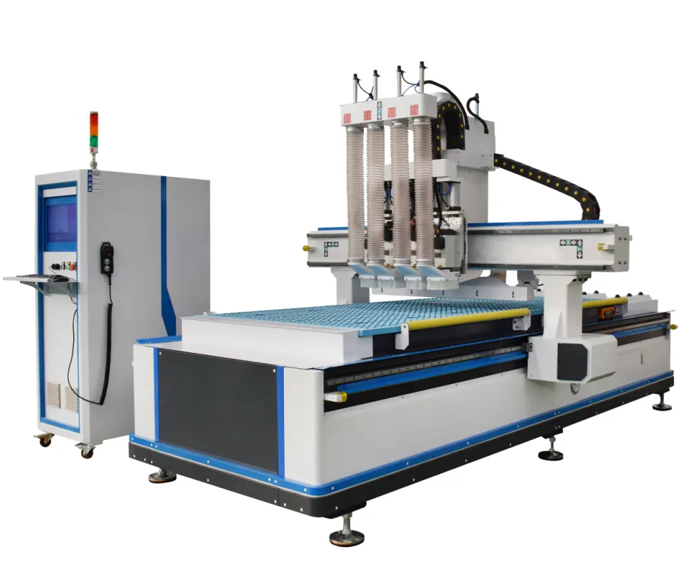 Assige Cnc Router China Goedkope Beste Prijs Houtbewerking 4 Axis Atc Meubels Cnc Router 1325