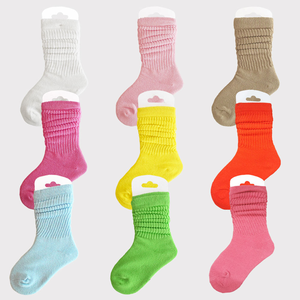 <strong>Multipack</strong> Soft Breathable Cotton Cozy Kids <strong>Socks</strong> All-Day Fit Trendy Slouch Style in Fun Vibrant Colors Scrunch <strong>Socks</strong> - Product Image 2