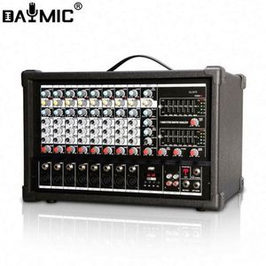 Mezclador de Audio Profesional de 8 Canales con Caja Amplificadora de Potencia para DJ, Hogar, KTV y Espectáculos - Product Image 3