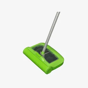 VIPaoclean Household Cordless Floor Cleaning Hand Push Carpet Brush Sweeper