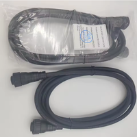 Connecteur de câble DC AC M25 3 broches IP67 étanche, connecteur fil à fil, connecteur de câble d'alimentation étanche 2 4 5 6 7 8 broches