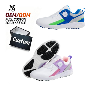 Large Size Couple Style Rotating Buckle Golf <b>Shoes</b> Wholesale Unisex Non-slip <b>Waterproof</b> Casual Outdoor Sports Training <b>Shoes</b> - Product Image 1