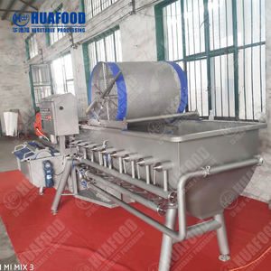 Línea automática de envasado por congelación de lavado de ensalada de frutas y verduras/línea de procesamiento de verduras y frutas - Product Image 4