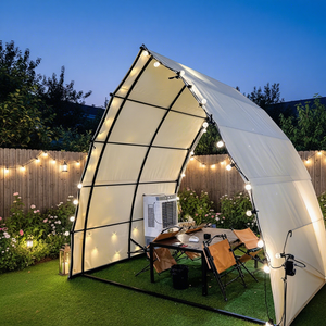 Tente de <span class=keywords><strong>camping</strong></span> de luxe personnalisable de style campagne 3*3, imperméable, anti-moisissure, petite tente de <span class=keywords><strong>camping</strong></span> à voile, <span class=keywords><strong>camping</strong></span> en plein air - Product Image 1