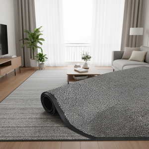 Tappeto Karaat Grigio 115 X 240 Cm in Nylon per Soggiorno - Product Image 3