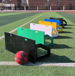 Kustom portabel tahan benturan Rebounder Board lipat peralatan latihan sepak bola dibuat papan bouncing - Product Image 5