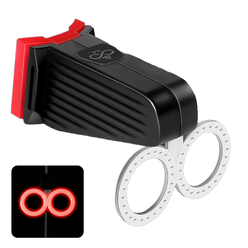 Black circular taillights