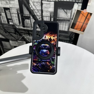 Support rotatif à 360 degrés de haute qualité avec motif imprimé en époxy pour coque de téléphone HONOR CHOICE <span class=keywords><strong>T10</strong></span> 600 Smart 5G 600 <span class=keywords><strong>PRO</strong></span> X8D - Product Image 2