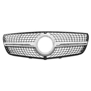 Tienda en línea de piezas de coche Diamond GTR tipo rejilla delantera para Mercedes-Benz <span class=keywords><strong>Vito</strong></span> W447 2016-2020 2021-IN <span class=keywords><strong>2022</strong></span> - Product Image 4